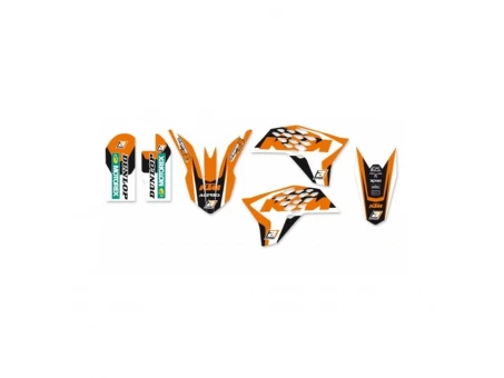 Kit grafic BLACKBIRD KTM SX 50 '09-'15 DREAM 4 culoare Portocaliu Negru