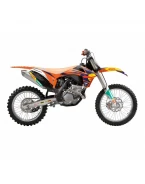 Kit grafic BLACKBIRD KTM SX/SX-F '11-'12, EXC/EXC-F '12-'13 REPLICA KTM FACTORY 23 culoare Portocaliu Negru