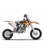 Kit grafic BLACKBIRD KTM SX 50 '16-'23 DREAM 4 culoare Portocaliu Alb Negru