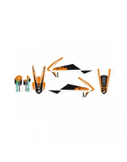 Kit grafic BLACKBIRD KTM SX 65 '16-'23 DREAM 4 culoare Portocaliu Alb Negru