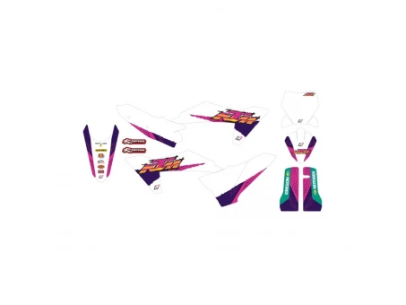 Kit grafic BLACKBIRD KTM SX/SX-F '23, EXC/EXC-F '24 RETRO