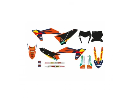 Kit grafic BLACKBIRD KTM SX/SX-F '23, EXC/EXC-F '24 REPLICA KTM FACTORY 23