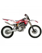 Kit grafic BLACKBIRD HUSQVARNA TE/TC 250/450/510 '05-'07 DREAM 4 culoare Rosu Alb