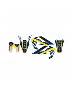 Kit grafic BLACKBIRD HUSQVARNA TC 85 '18-'23 DREAM 4 culoare Galben Negru Alb Albastru