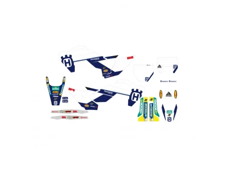 Kit grafic BLACKBIRD HUSQVARNA TC/FC 23-24 (TC/FC ALL MODELS 23-24) REPLICA HUSQVARNA FACTORY 24 | E2616R8