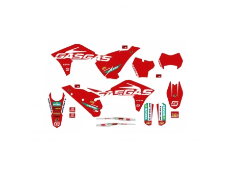 Kit grafic BLACKBIRD GAS GAS MC/EC '21-'23 (MC/EC ALL MODELS '21-'23) REPLICA GAS GAS FACTORY 24