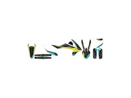 Kit complet carene si kit grafic + husa sa KTM SX-SXF 19-20, EXC 20 STEALTH YELOW | E5532