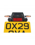Set semnalizări LED Secvențiale Spate OXFORD Nightrider Duo (CE) cu Stop Integrat - (2Buc.) | EL355