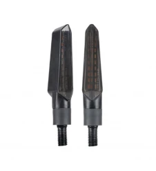 Set semnalizări LED secvențiale cu rezistențe, lentilă fumurie (2buc.)