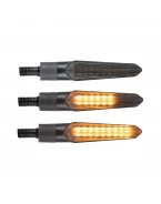 Set semnalizări LED secvențiale cu rezistențe, lentilă fumurie (2buc.) | EL366