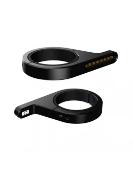 Set semnalizari Oxford DarkTurner cu montare pe furc