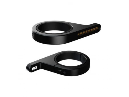 Set semnalizari Oxford DarkTurner cu montare pe furc | EL367