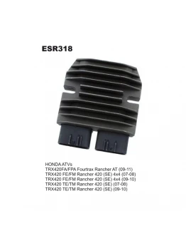 Regulator tensiune ELECTROSPORT - HONDA TRX 420 FOURTRAX RANCHER 07-13, MUV700BIG RED '09-'13