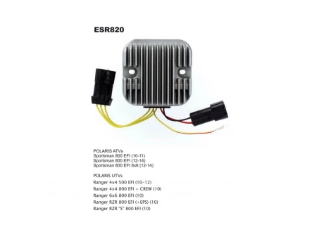 Regulator tensiune ELECTROSPORT - POLARIS SPORTSMAN 800 EFI 10-14, RANGER 500/800 EFI 10-14 | ESR820