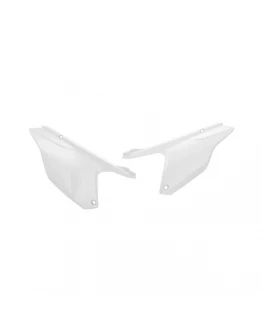 Set panouri laterale RACETECH (RTECH) pentru Triumph TF 250 X / 450 RC (2024-2025) - Alb