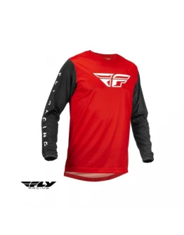 Tricou (bluza) cross-enduro Fly Racing model F-16 - Negru,rosu