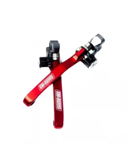 Set manete rabatabile FM-Parts BETA RR/ X-TRAINER '13-'24 Culoare Rosu