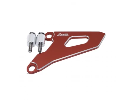 Protectie pinion fata ACCEL HONDA CR 250R 02-07, CRF 250R 04-09, CRF 250X 04-17 culoare rosu | FSC02RD
