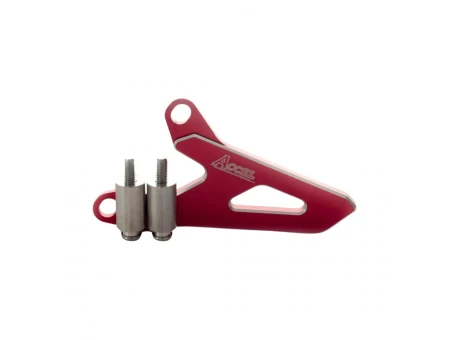 Protectie pinion fata ACCEL HONDA CRF 450R/RX 17-20 culoare rosu | FSC19RD