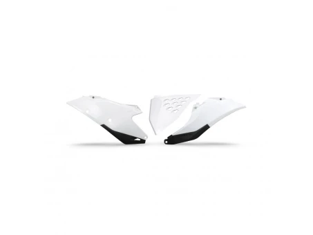 Carene laterale UFO GAS GAS MC 125 / 250 24, MC-F / EC / EX / EC-F / EX-F 250 / 300 / 350 / 450 / 500 24, culoare Alb | GG07147041