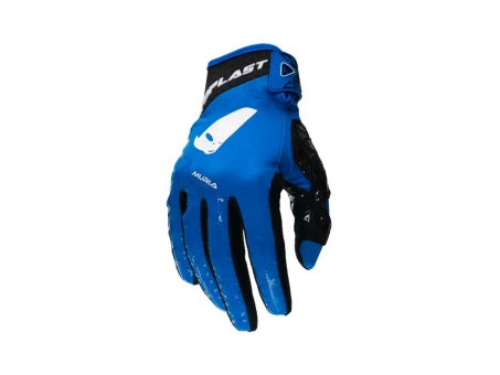 Manusi motocross UFO Murai - Albastru/Alb