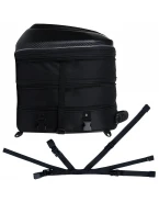 Geanta codita moto extensibila hardshell | GCEH