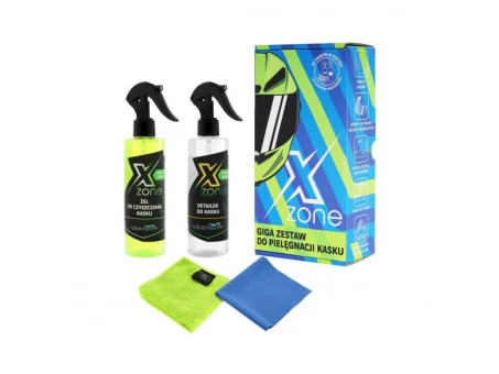 Kit Profesional Xzone Giga pentru Curățarea Căștii Moto - 250 ml | H0LNOR