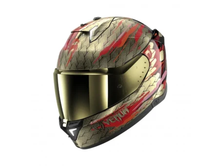 Casca Moto Integrala SHARK SKWAL i3 VENUM - Auriu/Negru/Rosu