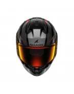 Casca Integrala SHARK D-SKWAL 3 SIZLER - Negru/Gri/Rosu mat