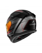 Casca Integrala SHARK D-SKWAL 3 SIZLER - Negru/Gri/Rosu mat
