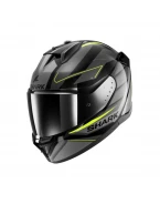 Casca integrala Shark D-Skwal 3 - Negru/Gri/Galben/Mat | HE0922E-KAY