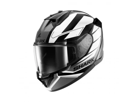 Casca Moto Integrala SHARK D-SKWAL 3 SIZLER - Negru/Gri/Alb