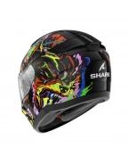 Casca integrala SHARK Ridill 2 Raging Beast - Negru/Roz/Albastru