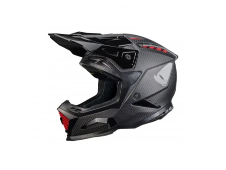 Casca cross-enduro UFO ECHUS CARBON - Gri