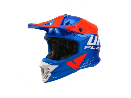Casca cross-enduro UFO INTREPID - Albastru/Rosu