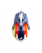 Cască Cross UFO Intrepid 2026/01 ECE 22.06 - Albastru/Galben fluo | HE13401DC