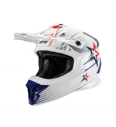 Cască Cross UFO Intrepid 2026/01 ECE 22.06 - Alb/Rosu