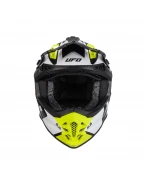 Cască Cross UFO Intrepid 2026/01 ECE 22.06 - Alb/Negru | HE13401WK