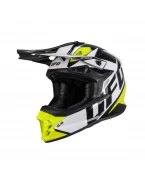 Cască Cross UFO Intrepid 2026/01 ECE 22.06 - Alb/Negru | HE13401WK