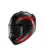 Casca integrala SHARK Spartan GT Pro Ritmo Carbon - Negru/Rosu