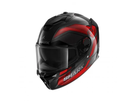 Casca integrala SHARK Spartan GT Pro Ritmo Carbon - Negru/Rosu