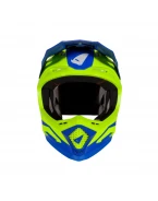 Casca cross-enduro UFO ECHUS - Albastru/Galben fluor