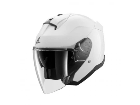 Casca open-face SHARK SKWAL JET BLANK - Alb