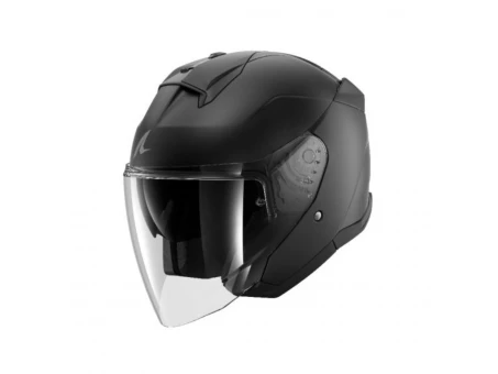 Casca open-face SHARK SKWAL JET BLANK Mat - Negru