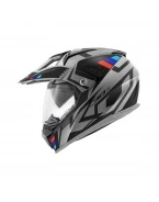 Casca Off Road KAPPA KV30 EVO GRAYER DUAL - Gri/Negru mat