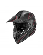 Casca Cross Kappa KV49 EVO Chaser - Negru/Gri/Rosu | HKKV49RCHBR