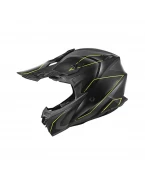Casca Cross Kappa KV49 EVO Chaser - Negru/Gri/Galben fluo | HKKV49RCHBY