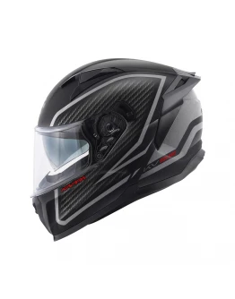 Cască integrală KAPPA KV52 Kronos - Negru/Gri mat