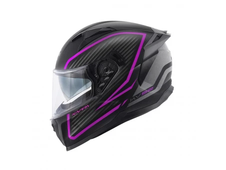 Cască integrală KAPPA KV52 Kronos - Negru/Roz/Gri mat | HKKV52FKRBP