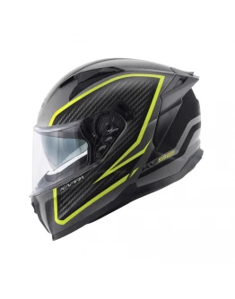 Cască integrală KAPPA KV52 Kronos - Negru/Galben fluo